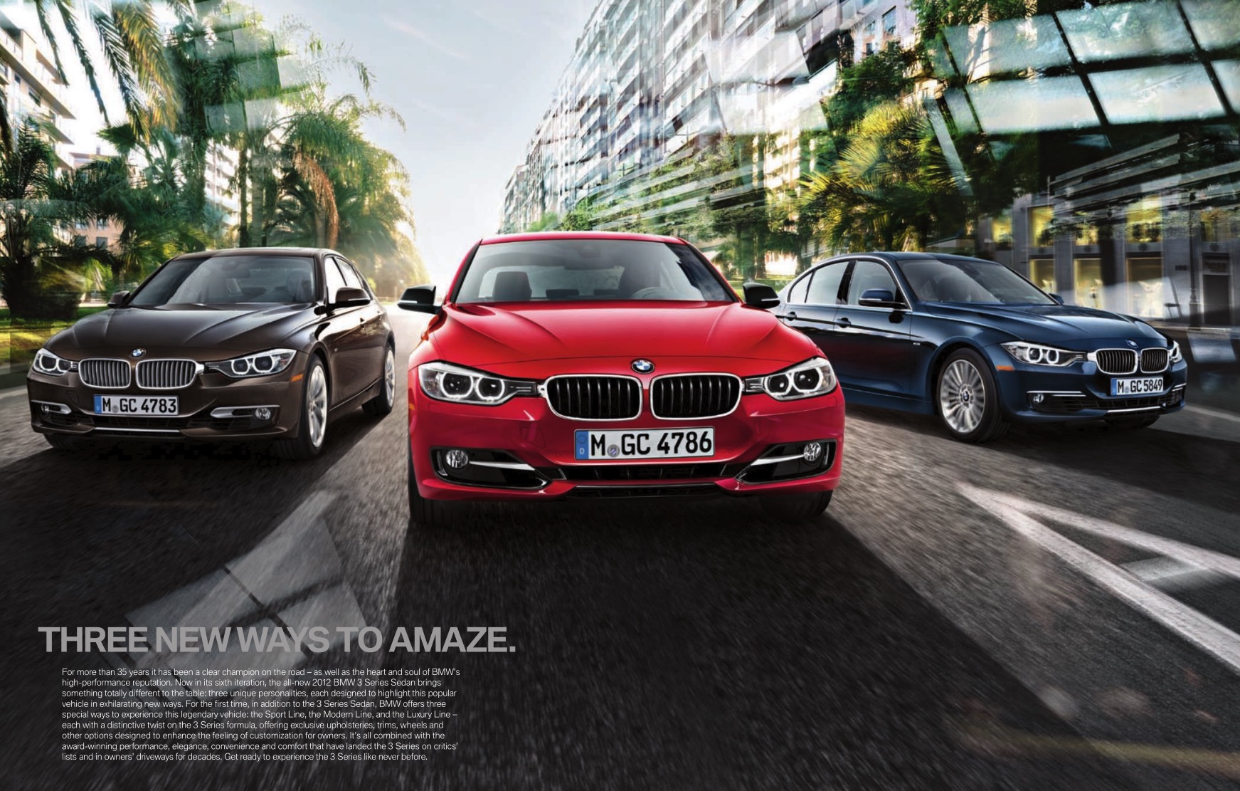 2012 BMW 3-Series Sedan Brochure Page 30